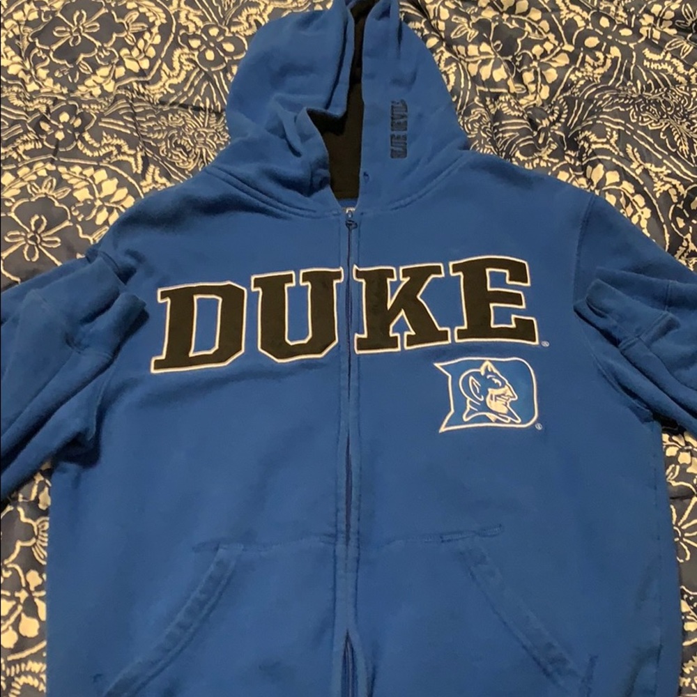 Selling a size small duke hoodie